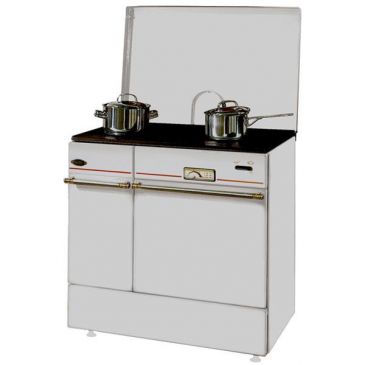 Cuisinière à bois 240163BLANCPOLI